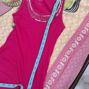 Old Navy Tank Vest In Fuschia Pink