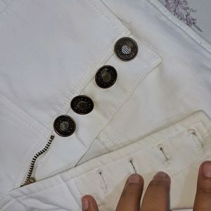 White Skinny Jean's Fck-3