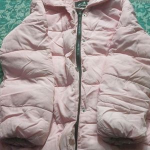 Baby Pink  Girl Jacket