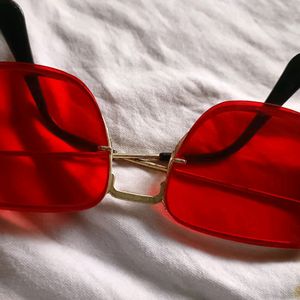 Red Glass Goggles