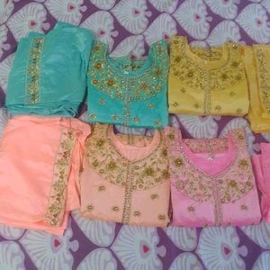 Party Wear Dresses With Shalwar Dupta