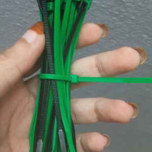 Set Of 3 Colourful Self-locking Nylon Cable Tie