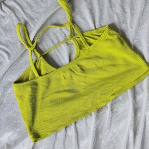 Yellow Crop Top