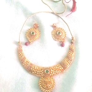 One Necklace With Earrings