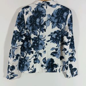 Multicolor Printed Casual Blazer (Women)