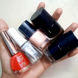 Combo Of 5 Nail Paint