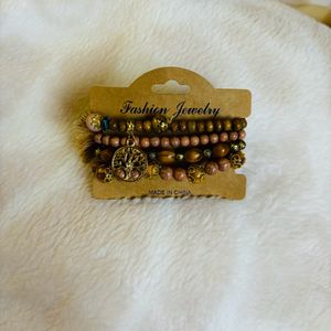 Bohemian Braclets Set Of 4 Pc