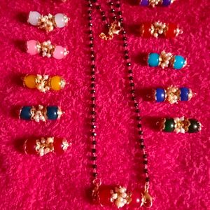 Handmade Colour Changing Mangalsutra.