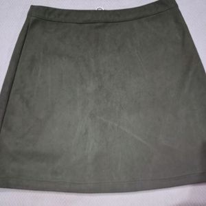 Velvet Pencil Skirt
