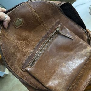 Pure Leather Fossil Original Unisex Backpack