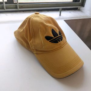 Original Adidas Yellow Branded Cap