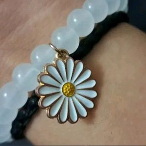 Dainty Daisy Bracelet & Necklace Combo