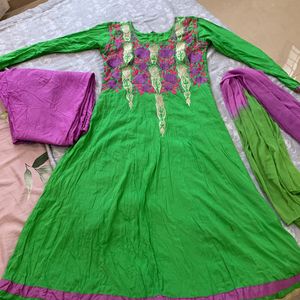 Price Drop💥💥Beautiful Anarkali Cotton Dress