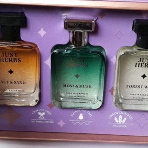 Just Herbs Pure Fragrance Trio 3 Ps Set.♥️♥️♥️