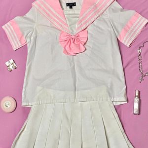 Pink Sailor Collar Top 🎀✨