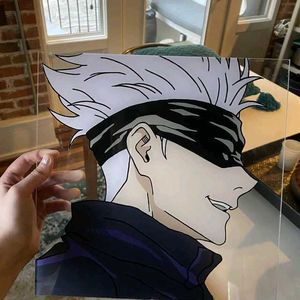 Glass Painting Of Anime