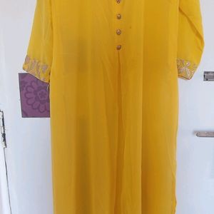 Yellow Kurti