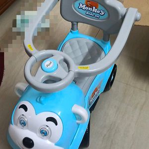 Baby Car With Handle And Music System