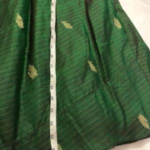 Pure Silk Green Gown That Never Out Of Style