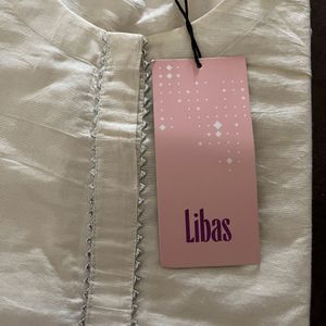 New Libas Kurta And Plazo Set With Dupatta