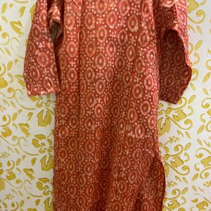 Orange Kurta