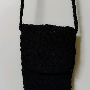 Hand-knitted Mobile Sling Bag ✨