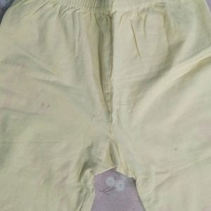 Cotton Cream Cycling Shorts