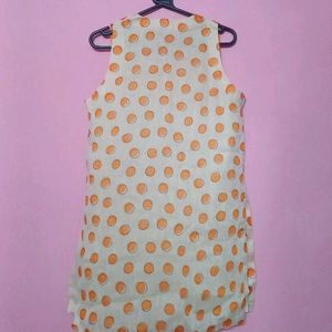 Polka Dot Short Kurti