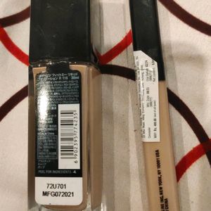 Maybelline NewYork Fitme Foundation And Concealer