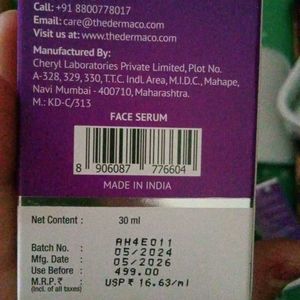 Kojic Acid Face Serum