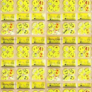 Cute😍Smiley Emoji 😊Eraser 8 Pcs 😁😘🤩🤪😜