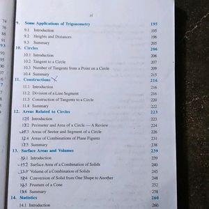 Class 10 Mathematics Or Math Book