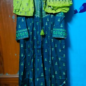 Beautiful Party Wear Anarkali Kurti Pant Dupatta S