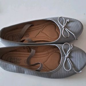 Kids Grey Ballerina Size 1.5