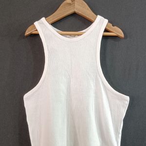 Women's White Crop Top