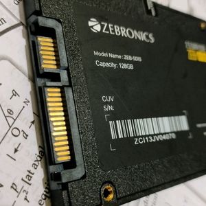 Zebronics SSD 128 GB (2 Years Warranty)