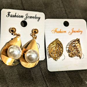 Stylish Earring Pack Of 2