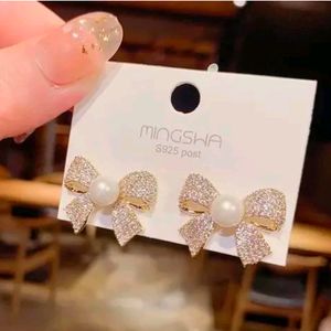 Beautiful Bow Korean Earrings