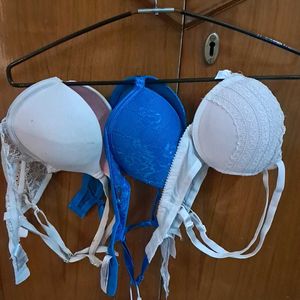 Combo Of Four Imported Fabric Bra N Panty