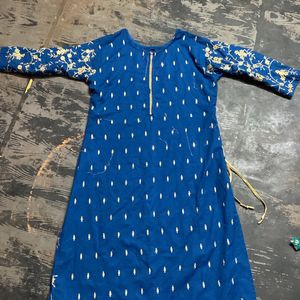 SYNTHETIC FESTIVE KURTI