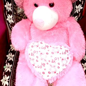 Like New Teddy 🧸 Pink Colour