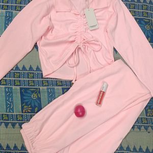 Baby Pink Co-Ord Set