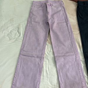 Lavender & blue pants