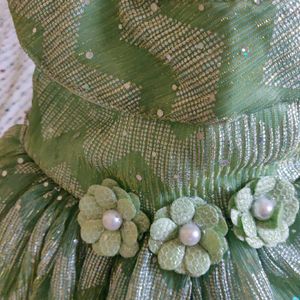 Unused Beautiful Green Frock💥🎉