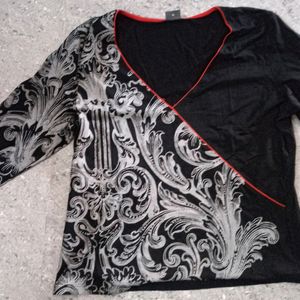 Black Gothix Full Sleeve Tshirt