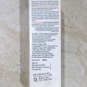 Garnier 30x Vitamin C Serum