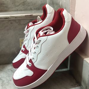 New Red Zaydn Sneakers