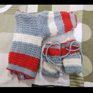 Baby Woollen Sweater - 2 Combo