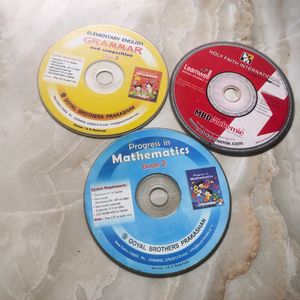 Class2 CBSE CDs ( Maths,Grammar,SocialScience)