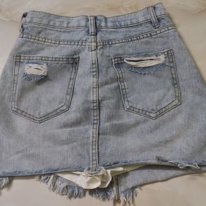 Denim Skirt.